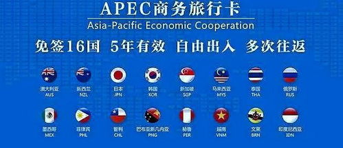 2020年出境旅游商务得用它 apec商务旅行卡